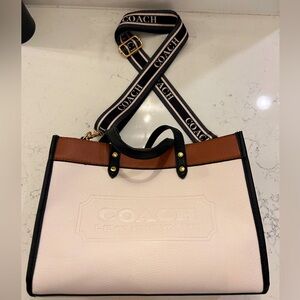 Coach leather tote